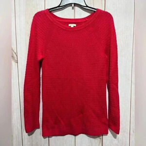 Sonoma‎ Women’s Knit Red Sweater Size Small